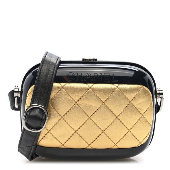 Chanel Lambskin Quilted Plexiglass Box #202662C12